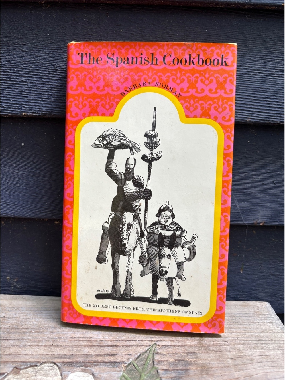 The Spanish Cookbook Barbara Norman 1967 Bantam, Milton Glaser Cover Art